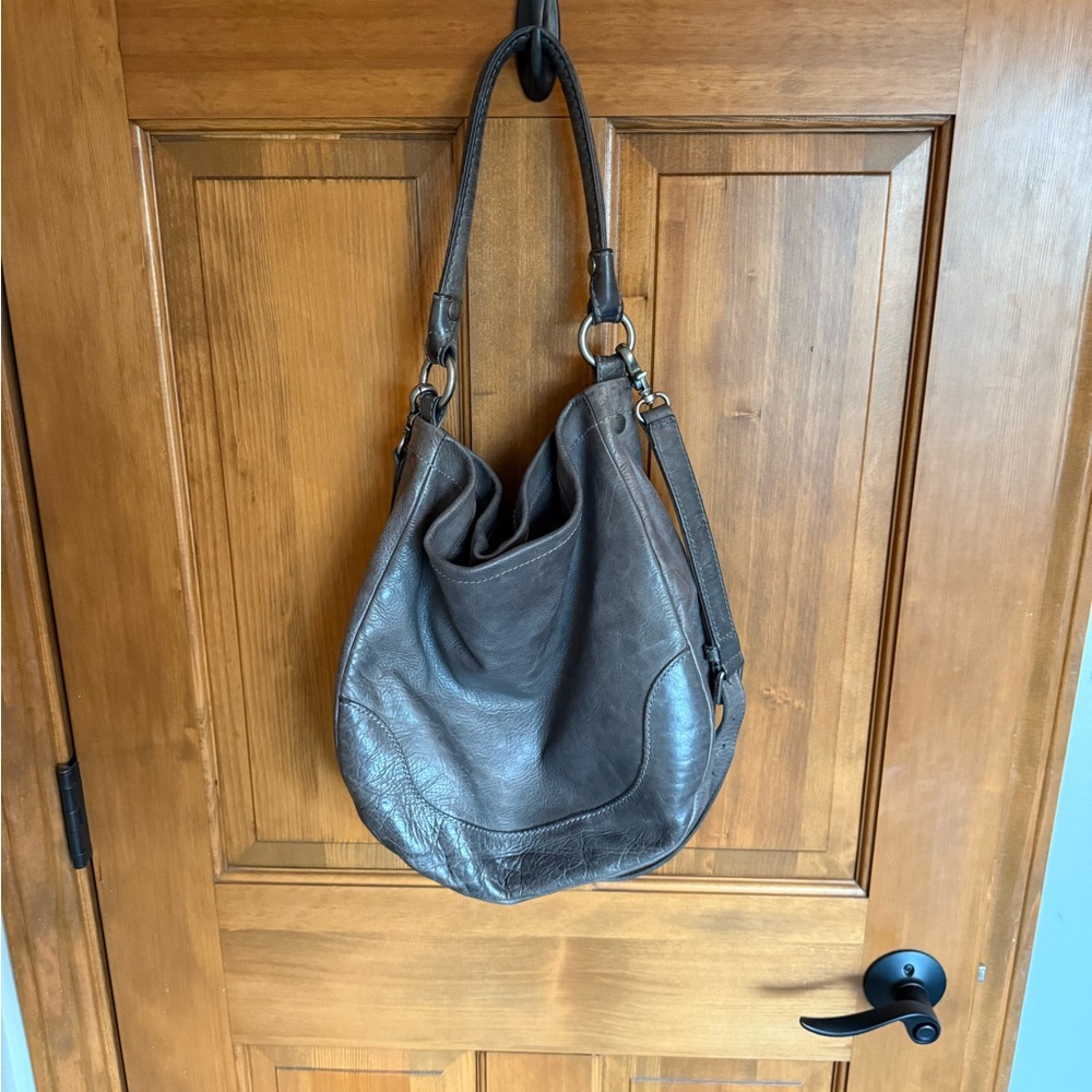 Frye Melissa Hobo Leather Bag - Picture 3 of 9